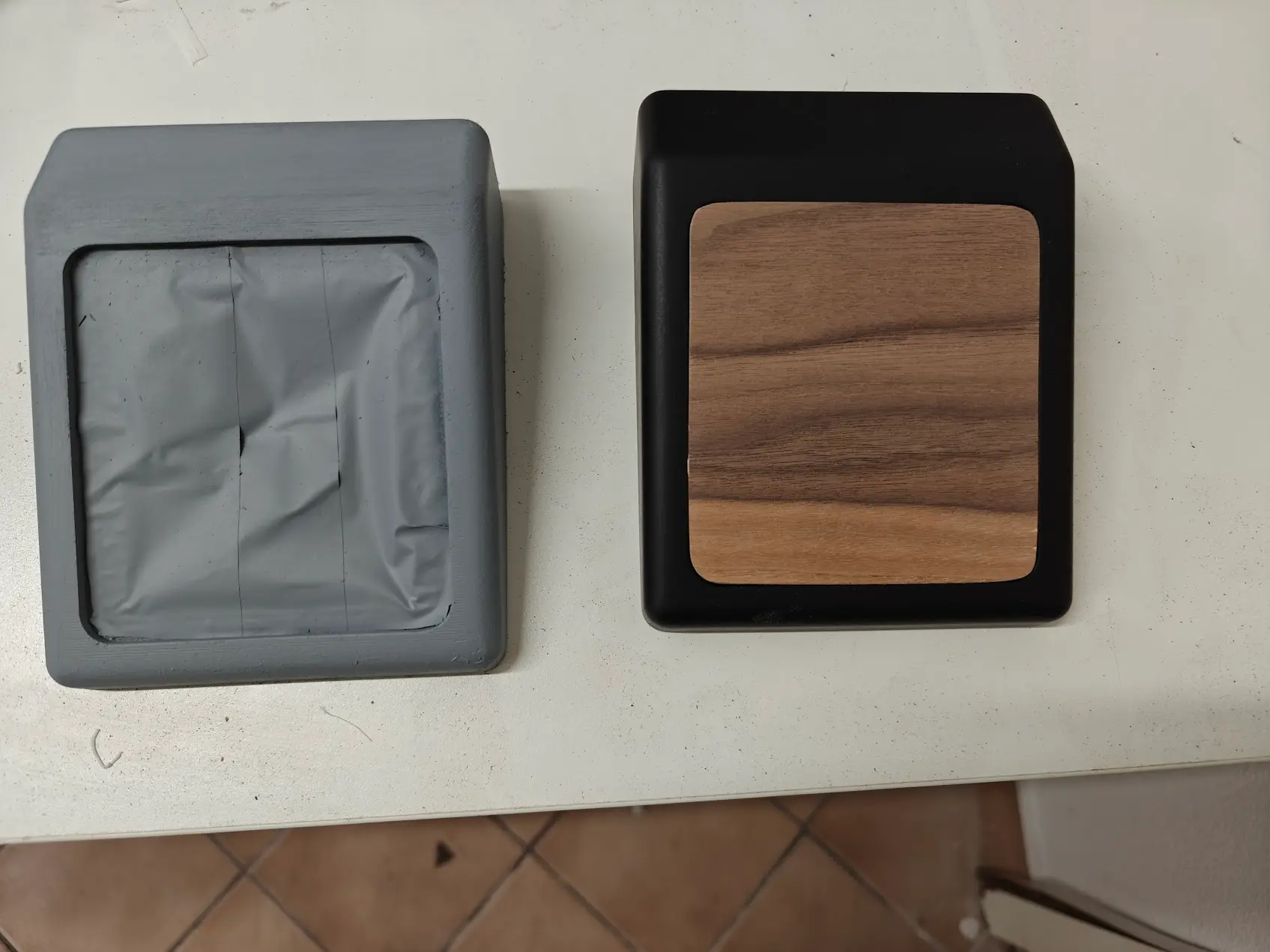 Before and after paint — the transformation